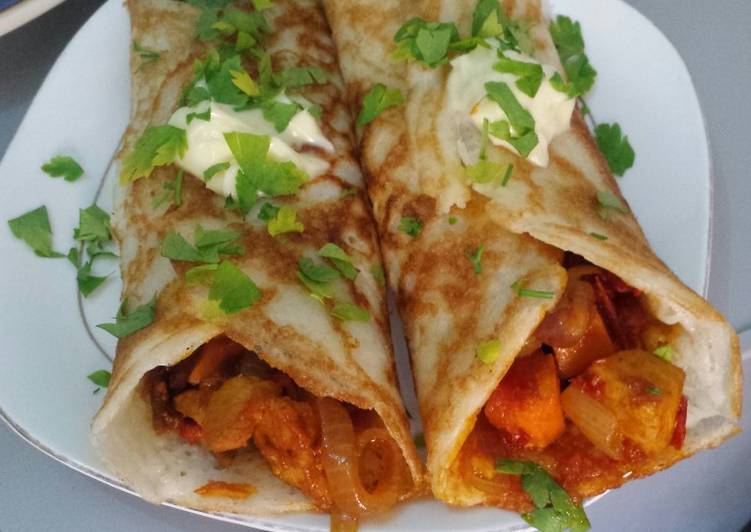 Recipe of Ultimate Sinasir wrap with zest flavour