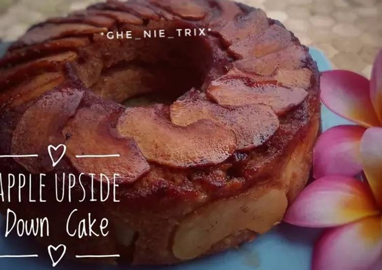 Resep Apple Upside Down Cake Anti Gagal