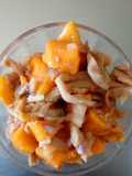 Ceviche de setas y mango