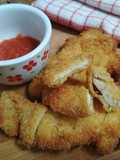 Schnitzel ayam rumahan