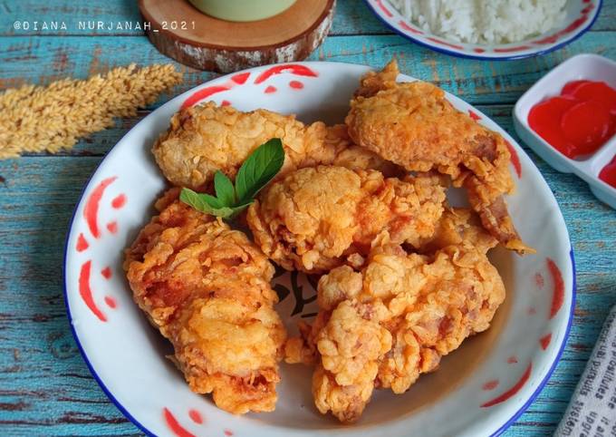 Resep Ayam Krispi oleh Diana Nurjanah - Cookpad