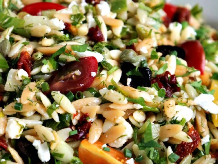 Easy Way Prepare Five Minute Orzo Salad the So Delicious Tasty