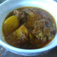 3 spice aloo gosht A picture of 3 spice aloo gosht.