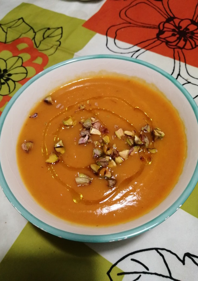 Una foto de Crema de calabaza