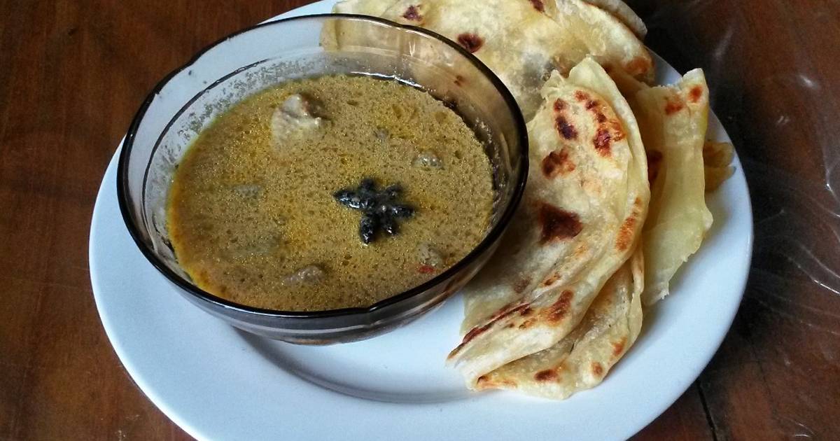 Resep Roti Canai dan Kuah Kari oleh rocha novalina - Cookpad