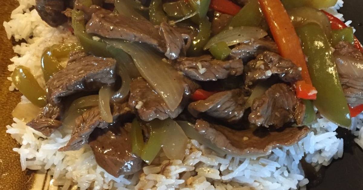 Bell Pepper Steak Recipe by Katie Cookpad