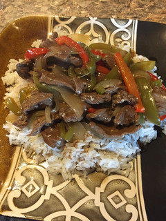 A picture of Bell Pepper Steak.