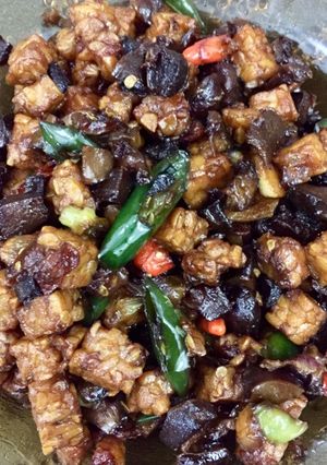 Foto resep Orek Tempe Ampela Cabe Ijo Favorite Suami