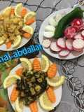 Potatoes with Cilantro and Potatoes with Onions