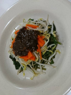 Foto resep Rujak kangkung