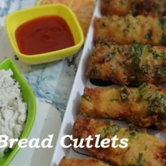 A picture of Bread Cutlet Snack Recipe.