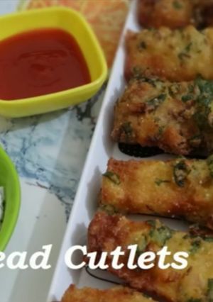 A picture of Bread Cutlet Snack Recipe.