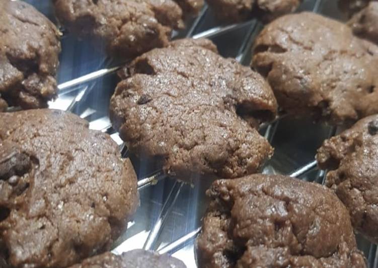 Resep Choco soft cookies, Enak Banget