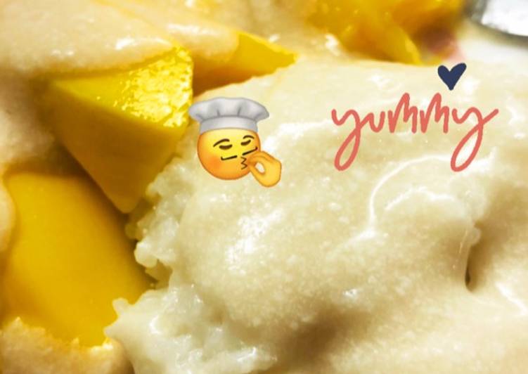 Resep Mango sticky rice Anti Gagal
