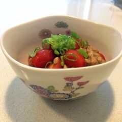A picture of Balsamic Natto.