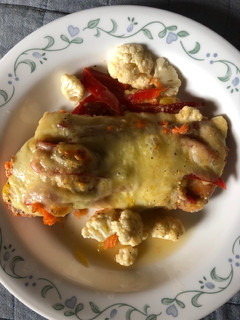 Una foto de Trucha al horno