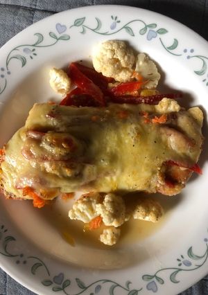 Una foto de Trucha al horno