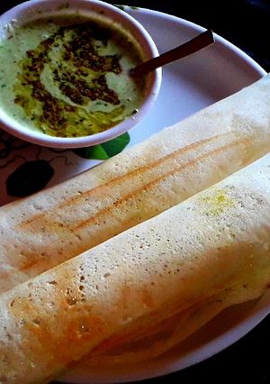 A picture of Crispy dosa.