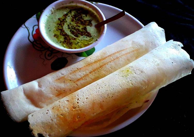 Easiest Way to Make Yummy Crispy dosa