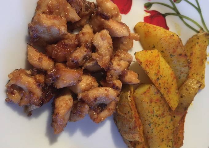 Simple Way to Make Super Quick Homemade Honey mustard chicken