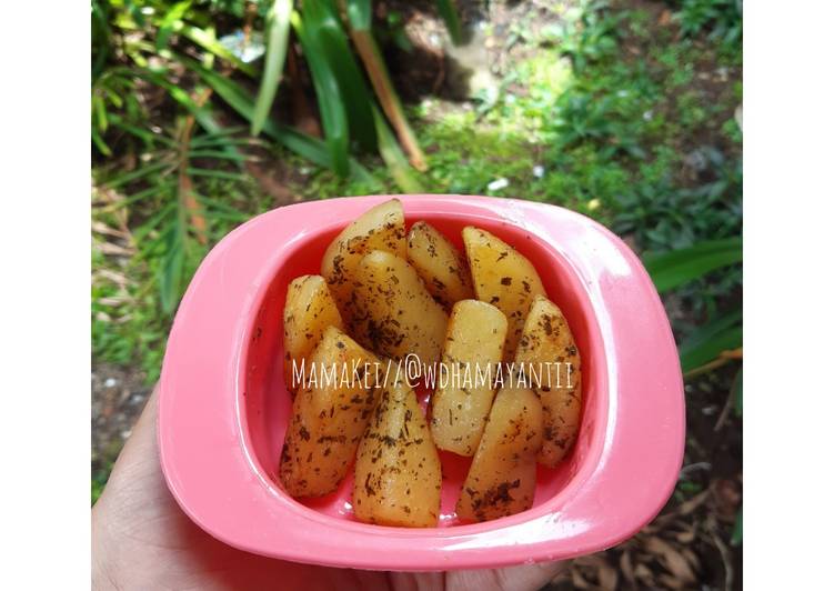 Potato Wedges Snack MPASI 15m