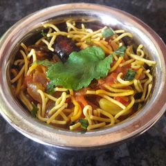 A picture of Sev Tamatar ki Sabzi.