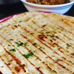 Easy no yeast naan A picture of Easy no yeast naan.