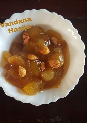 A picture of Khubani Ka Meetha.