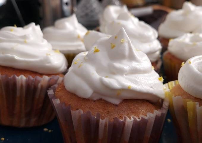 Cupcake fraise citron
