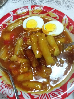 Foto resep Tteokbboki (Topoki) enak bahan sederhana