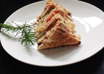 Ultimate, Prepare Vegetable sandwich Yummy