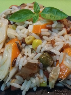 Una foto de Mix de arroz aliñado