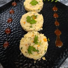A picture of Veggie upma.