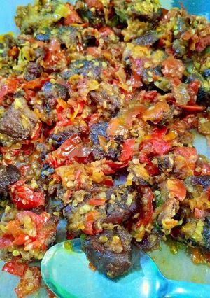 Foto resep Dendeng Balado Basah