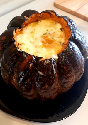Una foto de Zapallo cabutia relleno 🥄