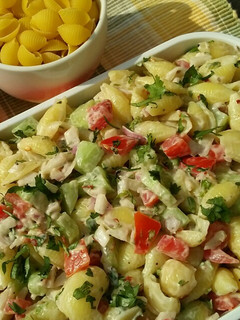 A picture of Macaroni Salad😋.