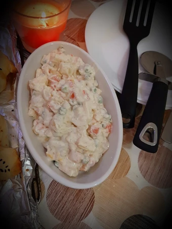 Easy Way Prepare Recipe Russian salad that is Really Delicious, Can Spoil the Tongue}