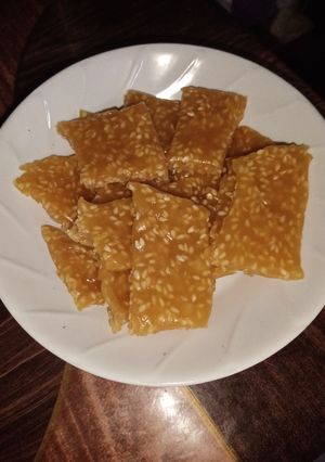عکسی از دستور کنجد عسلی
