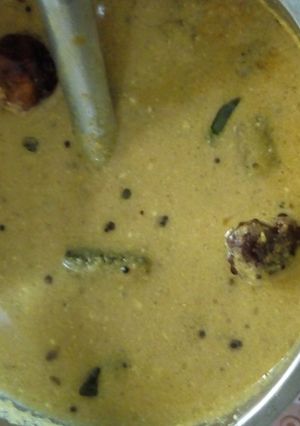 வெண்டைக்காய் மோர் குழம்பு (Vendaikkaai morkulambu recipe in tamil) செய்முறை முக்கிய புகைப்படம்