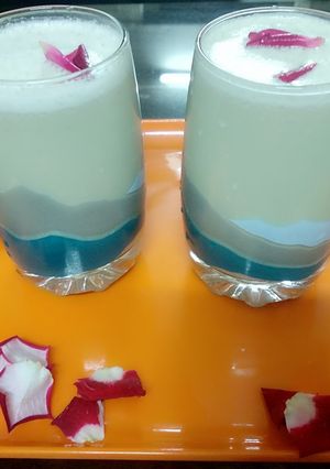 A picture of Soya milk thandai.