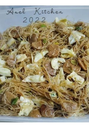 Foto resep Bihun Baso Sayur Goreng