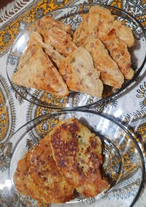 عکسی از دستور پیتزا تابه ای