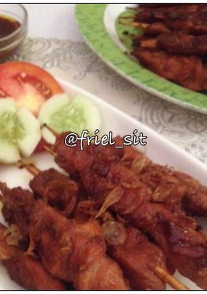 Foto resep Sate ayam praktis Saus Charsiu