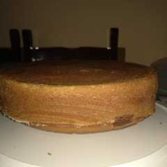 Una foto de Torta marmoleada