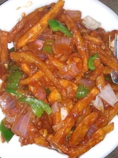 चिली पोटैटो (Chilli potato recipe in Hindi) रेसिपी मुख्य फोटो