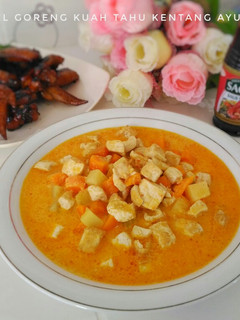 Foto resep Sambel goreng kuah tahu kentang