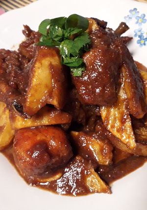 Foto resep Ayam Kentang Kecap