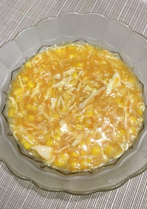 Foto resep Sup Jagung Ayam Suwir
