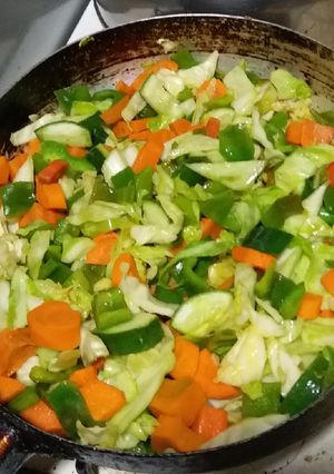 A picture of Stir Steamed Vegetables.