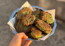 Buñuelos de verduras (farçous aveyronnais, centre de la France)